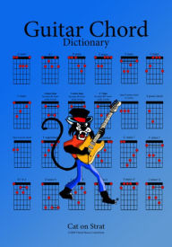 Title: Cat On Strat Guitar Chord Dictionary, Author: David Moses