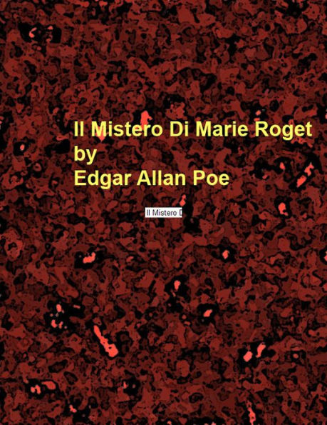 Il Mistero Di Marie Roget