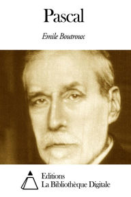Title: Pascal, Author: Emile Boutroux