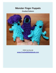 Title: Monster Finger Puppets Crochet Pattern, Author: Joy Prescott