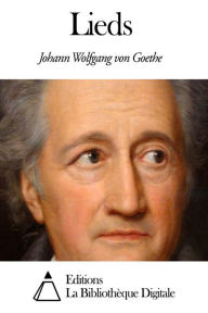 Title: Lieds, Author: Johann Wolfgang von Goethe