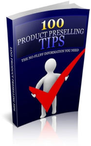 Title: 100 Product Preselling Tips, Author: Jimmy Cai