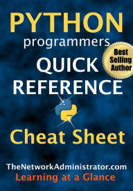 Title: Python for Programmers Quick Reference Sheet, Author: Douglas Chick