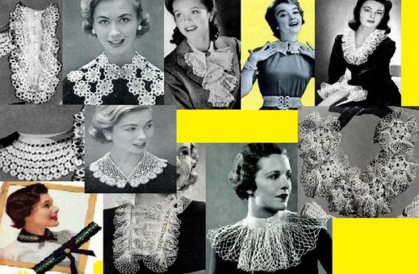 Crocheted Collar Patterns – How to Crochet Vintage and Antique Crocheted Collars