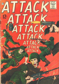 Title: Attack Number 2 War Comic Book, Author: Lou Diamond