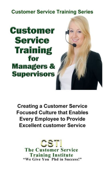 Customer Service Training for Managers and Suprvisors