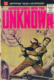 Title: Adventures into the Unknown Number 109 Horror Comic Book, Author: American Comics Group