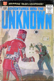 Title: Adventures into the Unknown Number 110 Horror Comic Book, Author: American Comics Group