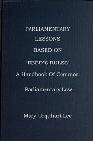 Title: Parliamentary Lessons: based on 