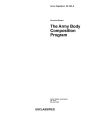 Army Regulation AR 600-9 The Army Body Composition Program 28 June 2013