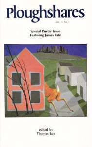 Title: Ploughshares Spring 1985: Special Poetry Issue, Author: Thomas Lux