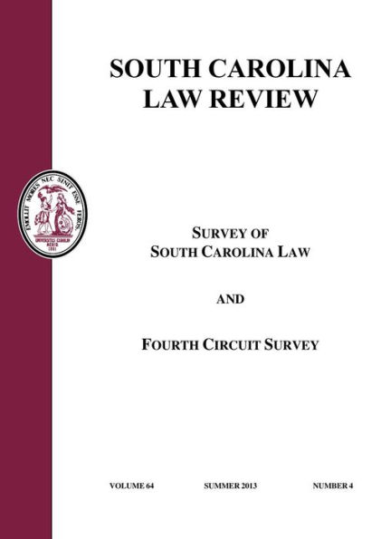 The South Carolina Primary Debacle: The Impact of Anderson v. South Carolina State Election Commission and Vague State Election Laws on the 2012 Election