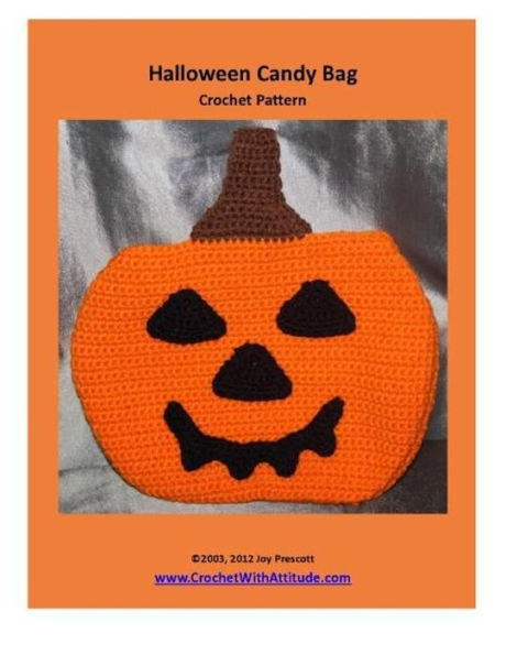 Halloween Pumpkin Candy Bag Crochet Pattern