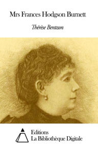 Title: Mrs Frances Hodgson Burnett, Author: Thérèse Bentzon