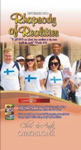 Title: Rhapsody of Realities September 2013 Edition, Author: Pastor Chris & Pastor Anita Oyakhilome