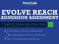 Title: Evolve Reach Admission Assessment Flashcards: Complete Flashcard Study Plan, Author: Trivium Test Prep
