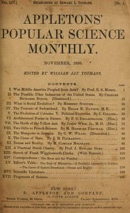 Title: Appletons' Popular Science Monthly (Illustrated), Author: Various Various