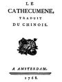 Le Cathecumene, traduit du chinois (Illustrated)