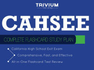 Title: CAHSEE Flashcards: Complete Flashcard Study Plan, Author: Trivium Test Prep