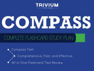 Title: COMPASS Flashcards: Complete Flashcard Study Plan, Author: Trivium Test Prep