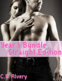 Year 1 Bundle Straight Edition (Monster Werewolf Billionaire Arranged Marriage Cowgirl Tying First Time Virgin Multiple Partner Erotica)