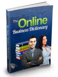 Title: The Online Business Dictionary, Author: Mike Morley