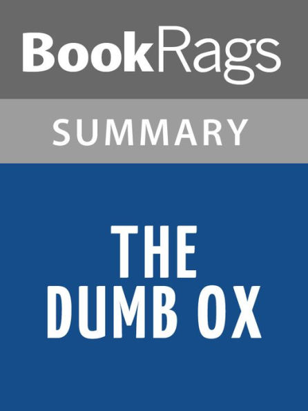 The Dumb Ox by G.K. Chesterton l Summary & Study Guide