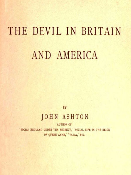 The Devil in Britain and America