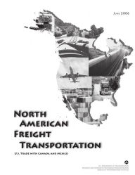 Title: North American Freight Transportation: U.S. Trade with Canada and Mexico, Author: U.S. Department of Transportation