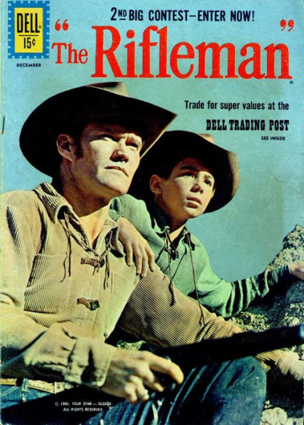 The Rifleman Number 9 Western Comic Book