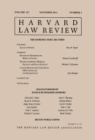 Title: Harvard Law Review: Volume 127, Number 1 - November 2013, Author: Harvard Law Review