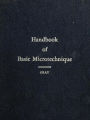 Handbook of basic microtechnique