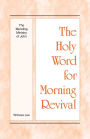 The Holy Word for Morning Revival - The Mending Ministry of John