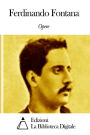 Opere di Ferdinando Fontana