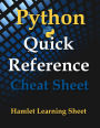 Python: Quick Reference - Cheat Sheet - Print & Laminate