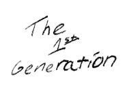 Title: The First Generation, Author: warren james Mann