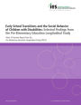 Early School Transitions and the Social Behavior of Children with Disabilities: Selected Findings from the Pre-Elementary Education Longitudinal Study