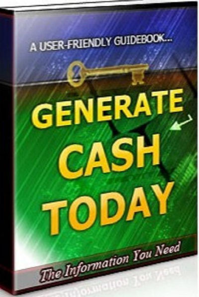 Make Money from Home eBook on Generate CashToday - Just put your feet up and start reading…
