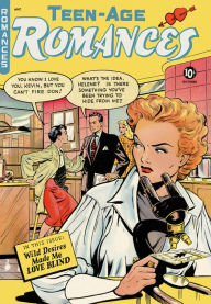 Title: Teen Age Romances Number 12 Love Comic Book, Author: Lou Diamond