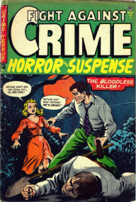 Title: Fight Against Crime Number 13 Crime Comic Book, Author: Lou Diamond