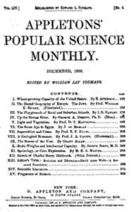 Title: Appletons' Popular Science Monthly, December 1898 (Illustrated), Author: Various Various