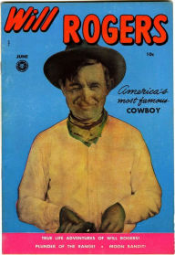 Title: Will Rogers Number 1 Western Comic Book, Author: Lou Diamond