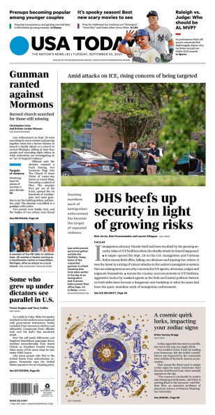 USA TODAY - annual subscription