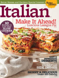 Title: Better Homes and Gardens' Italian 2014, Author: Dotdash Meredith