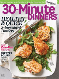 Title: Better Homes and Gardens' 30 - Minute Dinners 2015, Author: Meredith Corporation