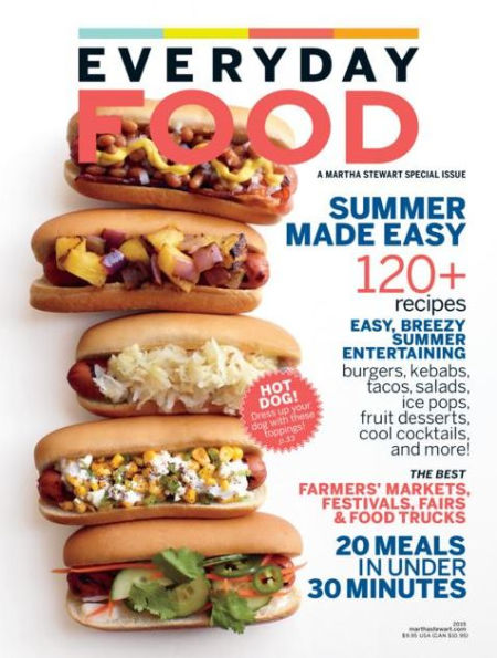 Martha Stewart Living Everyday Food 2015