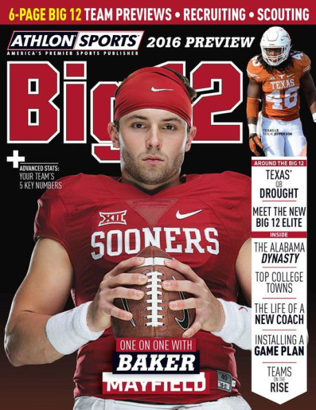 Athlon Sports College Football - Big 12 2106 Preview