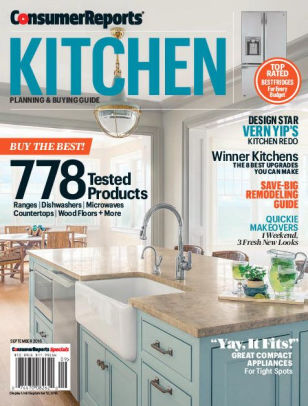 Consumer Reports Kitchen Planning Buying Guide September 2016