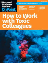 Title: Harvard Business Review OnPoint - Fall 2016, Author: Harvard Business Review OnPoint