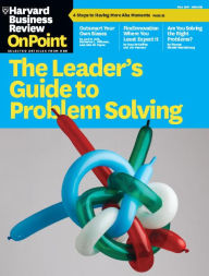 Title: Harvard Business Review OnPoint - Fall 2017, Author: Harvard Business Review OnPoint